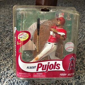 Albert Pujols Action Figure in Red Jersey